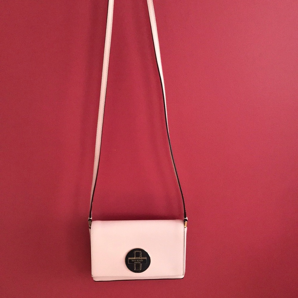 Kate spade light pink cross body bag!